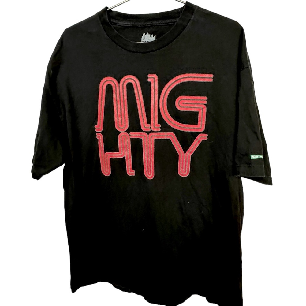 High End Mighty Healthy Black & Red Men’s XL T-Shirt NYC Streetwear